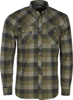Produktbild von Pinewood Lumbo - Hemd - Olive/Wildleder Braun