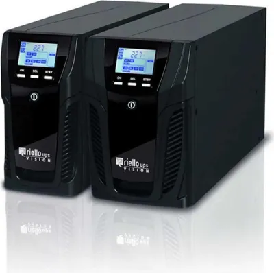 Zdjęcie produktu dla Riello VST 800, Technologia line-interactive, 0,8 kVA, 640 W, Sinus, 220 V, 240 V