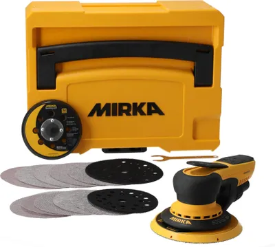 Produktbild von Mirka DEROS II 5650 Exzenter-Schleifer für Ø 125 & 150mm Schleifpapier, 5,0mm Hub