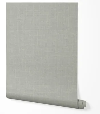 Obrázek produktu pro Vliesová tapeta světle šalvějově zelená textura efekt látky minimalistický abstraktní vzor moderní skandinávský design obývací pokoj ložnice chodba kancelář jemná přírodní UV odolná tapeta 10m x 0.5m