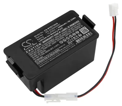 Produktbild von TECHTEK Akku Kompatibel mit [Rowenta] Explorer 80, RR 7747 WH 4Q0, RR 7755 WH 4Q0, RR7, RR7747W4Q0, RR7755WH4Q0, für [Tefal] RG 7765 WH, RG7765WH Er