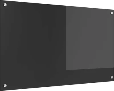 Obrázek produktu pro Kuchyňský obklad Tmavě šedá 100 x 60 cm tvrzené sklo