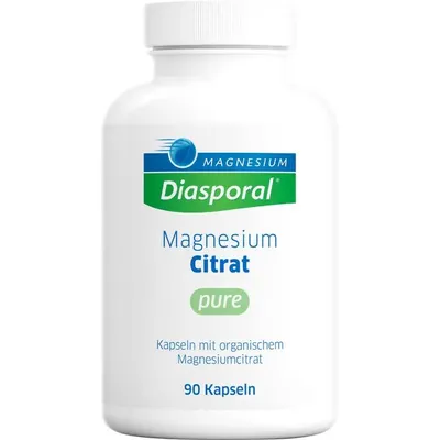 Zdjęcie produktu dla Magnesium Diasporal Citrat, czyste kapsułki, 90 sztuk