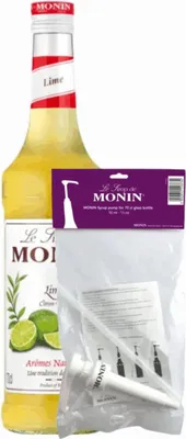 Produktbild von Monin Sirup Citron Vert (70 cl) + Siruppumpe (10 ml)