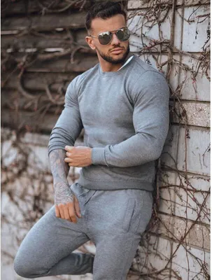 Produktbild von Dstreet Trainingsanzug für Männer Rupitul anthrazit M