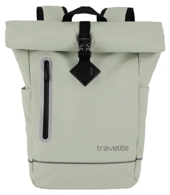 Produktbild von travelite Freizeitrucksack Rucksack Basics Roll-Up Backpack Plane 19L Light Green hellgrün