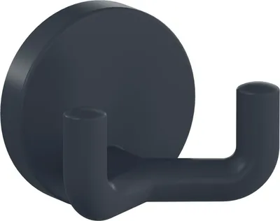 Produktbild von Doppelhaken 477.90B025 dop.A.43,5mm PA 92 grau ma D.50mm HEWI