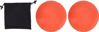 Immagine prodotto di 2pcs Golf Force Pads gomma arancione riutilizzabile abilità miglioramento rinforzato controllo Putting Trainer pedale per i principianti