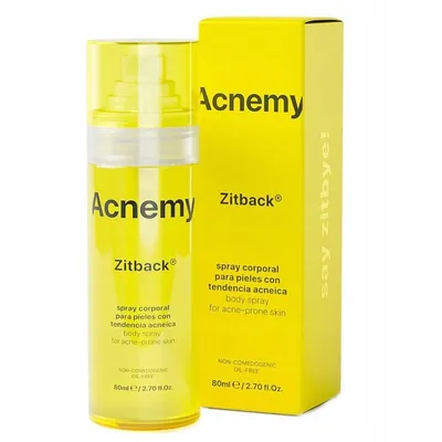 Obrázek produktu pro ACNEMY - ZITBACK tělový sprej na akné s kyselinami, 80 ml