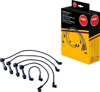 Produktbild von Zündleitungssatz 5 Kabel schwarz NGK Aftermarket-Expertise für TOYOTA COROLLA