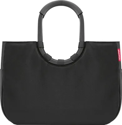 Obrázok produktu pre Reisenthel loopshopper L, taška, čierna, hliník, polyester, jednofarebná, 25 l, 460 mm