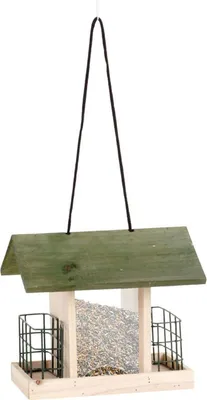 Produktbild von Vogelfutterhaus Vogelstation Futterspender Futterkrippe Futterhaus Vogelhäuschen