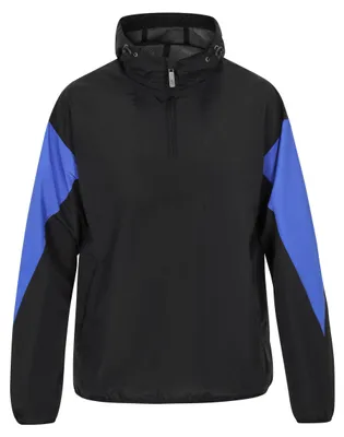 Produktbild von Jika herren blouson - schwarz konigsblau colorblock, XXL