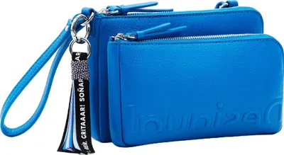 Produktbild von DESIGUAL Brieftasche Damen Polyurethan Blau GR72489 - Größe: Einheitsgröße