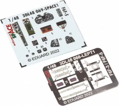 Produktbild von F6F-5 SPACE - Eduard - / 1:48