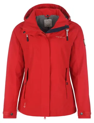 Produktbild von Dry Fashion Damen Funktionsjacke Norderney - Jacke in Rot, Größe 38