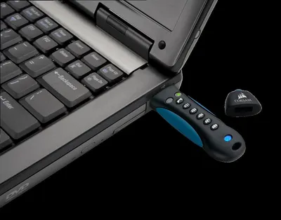 Immagine prodotto di Corsair CMFPLA3B-128GB USB-Stick 128GB Corsair Padlock 3 Secure USB 3.0