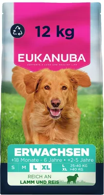 Immagine prodotto di Eukanuba Adult Razze Grandi Agnello e Riso 12 kg