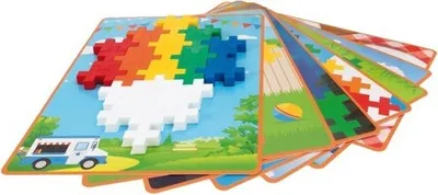 Produktbild von Plus Plus Karten für BIG, Puzzle- und Vorlagekarten DIN A4