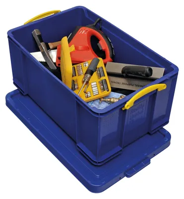 Produktbild von Really Useful Box Aufbewahrungsbox 64B 44x31x71cm 64l blau