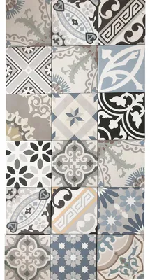 Produktbild von Marokkanische Patchwork Fliesen – 20x20 cm
