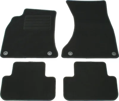 Produktbild von AD Tuning Fußmatten Set für Audi A4 B8 / 8K, Limo + Avant, Bj. 12/2007-10/2015
