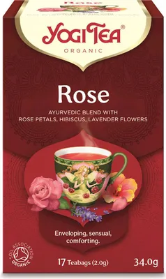 HERBATKA TAO ROSE BIO (17 x 2 g) 34 g - YOGI TEA