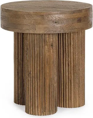 Produktbild von Beistelltisch Dacca Mangoholz Natur 45 x 45 x 50 cm