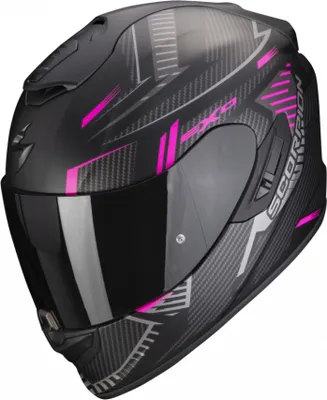 Immagine prodotto di Casco moto SCORPION EXO-1400 EVO AIR SHELL nero opaco/rosa M