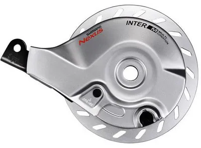 Produktbild von Shimano BR-C3000-R Nexus Rollerbrake hinten mit Ständer Bremskraft Silber