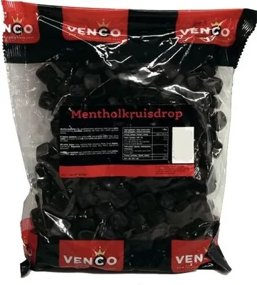 Produktbild von Venco Mentholkreuz Lakritz 1 Kilo