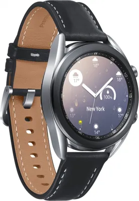 Produktbild von Samsung Galaxy Watch3 Silver, SM-R850, SmartWatch, 41mm, EU-Ware