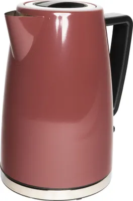 Produktbild von Edelstahl Wasserkocher in trendigem Retro-Look 1,7L, bordeaux