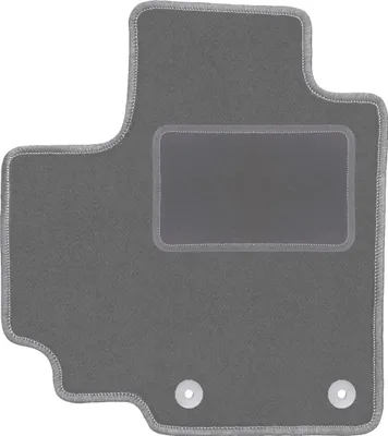Immagine prodotto di Tappetino in velluto grafite per il lato conducente, adatto per Suzuki Celerio (dal 2014, hatchback) – con fissaggi – su misura