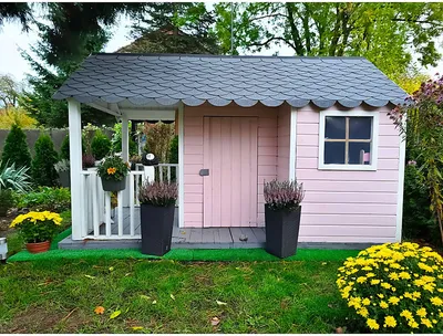 Produktbild von Kinderspielhaus Spielhaus Holz-Gartenhaus für Kinder #3996