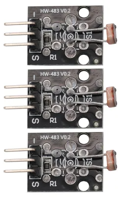 Fotoweerstandsmodul 5 V, Lichtsensor, 3 Stück, für DIY-Kits