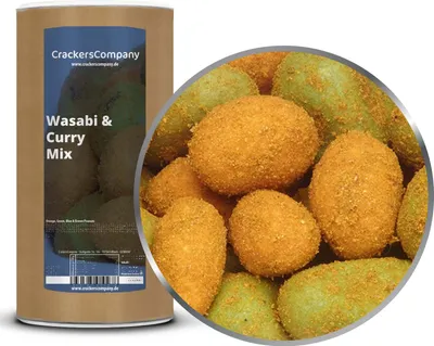 Produktbild von WASABI & CURRY MIX Membrandose groß 600g