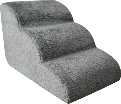 Produktbild von Hundetreppe Rutschfeste Haustierrampe Treppen Hunderampe fuer Bett Haustier Hundestufen 3-stufige Trainingstreppe Abnehmbar und waschbar