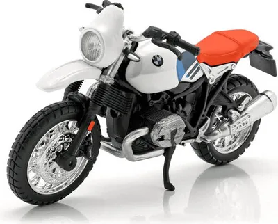 Produktbild von Bburago 51069 BMW R nineT Urban GS weiss Maßstab 1:18 Motorrad
