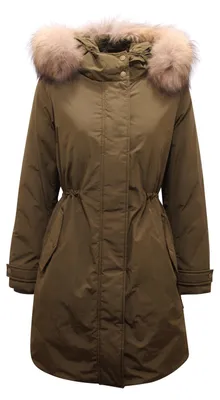 Immagine prodotto di Q8744 - Piumino donna Woolrich, modello Grace Parka, colore verde