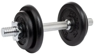 Obrázek produktu pro ScSPORTS Činková sada 10 kg, litina, hvězdicové uzávěry