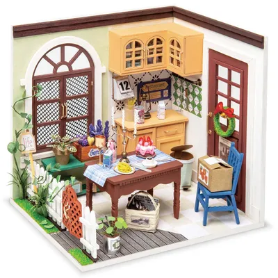 Produktbild von Puzzle 3D, Casuta DIY, Esszimmer, Rolife, 84 Kuchen