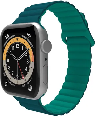 Image de Bracelet pour Apple Watch 42/44/45mm Magnétique Vert