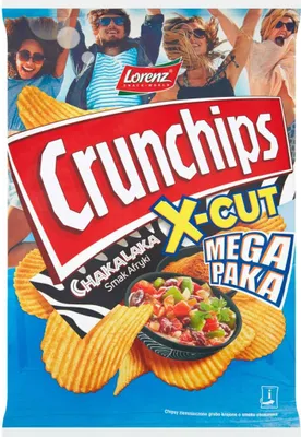 Immagine prodotto di Crunchips X-Cut al gusto di Chakalaka 200 g