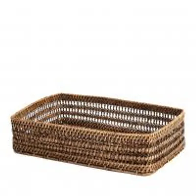 Immagine prodotto di H&H Cesto Rettangolare In Rattan Cm 38X25X10H
