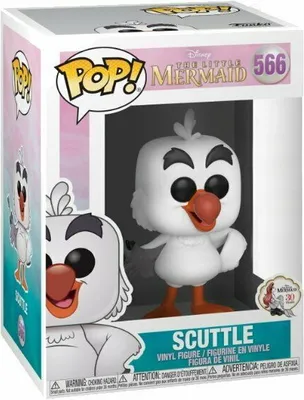 Produktbild von Disney Arielle die Meerjungfrau - Scuttle 566 - Funko Pop! - Vinyl Figur
