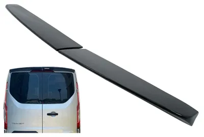 Produktbild von Dachspoiler Dachspoilerflügel für Ford Transit Custom 2013–2023 mit Flügeltüren.