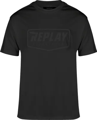 Produktbild von Replay Logo T-Shirt, schwarz, XS