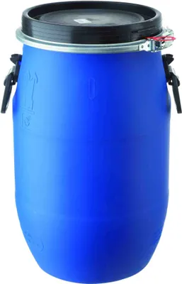 Obrázek produktu pro Buben se širokým hrdlem 30l PE modrý 2 držadla pro přenášení plnicí otvor-D.255mm GRAF