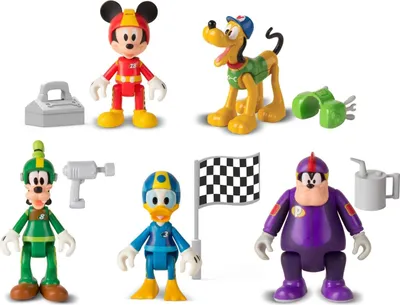 Obrázek produktu pro Disney Mickey Mouse sada 5 figurek s příslušenstvím - (K134480)